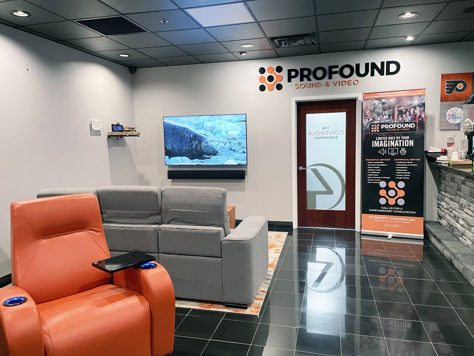 Profound Audio and Video Cherry Hill NJ Showroom
